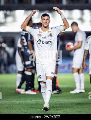 Santos, Brasilien. März 2024. SP - SANTOS - 03/09/2024 - PAULISTA 2024, SANTOS (Foto: Abner Dourado/AGIF/SIPA USA) Credit: SIPA USA/Alamy Live News Stockfoto