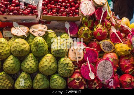 Foto von Gemüse auf dem Markt Stockfoto