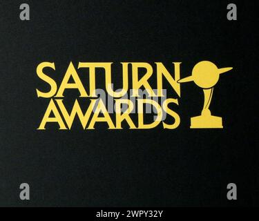 2024 Saturn Awards im Burbank Convention Center am 4. Februar 2024 in Burbank, KALIFORNIEN mit: Atmosphäre Where: Burbank, Kalifornien, Vereinigte Staaten Wann: 04. Februar 2024 Credit: Nicky Nelson/WENN Stockfoto