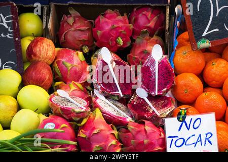 Foto von Gemüse auf dem Markt Stockfoto