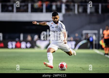 Santos, Brasilien. März 2024. SP - SANTOS - 03/09/2024 - PAULISTA 2024, SANTOS (Foto: Abner Dourado/AGIF/SIPA USA) Credit: SIPA USA/Alamy Live News Stockfoto