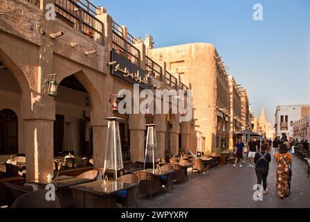 Souq Waqif Marketplace, Katar, Doha, Stockfoto