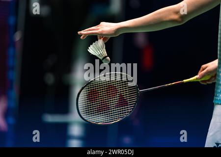 Paris, Frankreich. März 2024. Illustration während der Yonex French Open 2024, Internationaux de France de Badminton, HSBC BWF World Tour Super 750 am 8. März 2024 in der Adidas Arena in Paris, Frankreich - Foto Alexandre Martins/DPPI Credit: DPPI Media/Alamy Live News Stockfoto