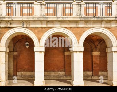 Königlicher Palast von Aranjuez im Renaissance-Stil Stockfoto