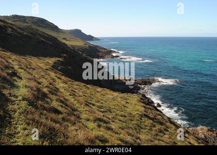 Die Nurra-Küste zwischen Rena Maiore und Monte Rugginosu Stockfoto