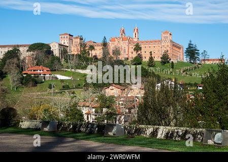 Comillas, Kantabrien, Spanien Stockfoto