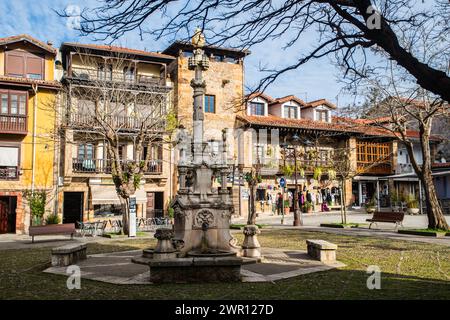 Comillas, Kantabrien, Spanien Stockfoto