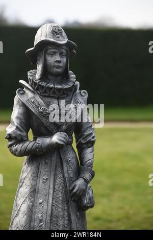 Batemans Statuen Stockfoto