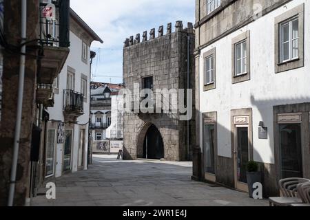 Antigos Pacos Municipais, Santa Maria Maior, Viana do Castelo, Portugal Stockfoto