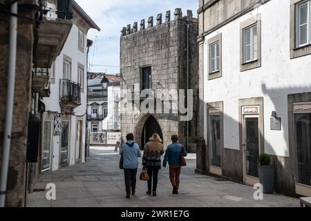 Antigos Pacos Municipais, Santa Maria Maior, Viana do Castelo, Portugal Stockfoto
