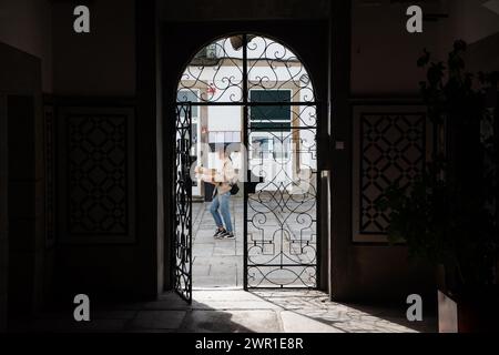 Antigos Pacos Municipais, Santa Maria Maior, Viana do Castelo, Portugal Stockfoto