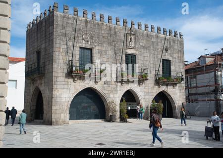 Antigos Pacos Municipais, Santa Maria Maior, Viana do Castelo, Portugal Stockfoto
