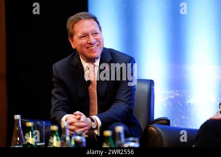 New York, New York USA 03/08/2024 CEO de Beers Group Al Cook beim de Beers Group Ambassadors' Breakfast am 8. März 2024 im Sofitel Hotel in New York, NY. Foto von Jennifer Graylock-Graylock.com Stockfoto