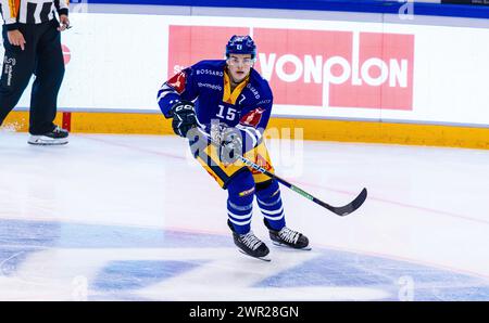 #15 Gregory Hofmann, Stürmer EV Zug. (Zug, Schweiz, 15.09.2023) Stockfoto