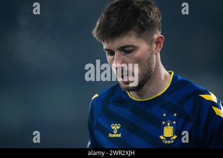 Viborg, Dänemark. März 2024. Marko Divkovic (24) von Broendby IF im 3F Superliga-Spiel zwischen Viborg FF und Broendby IF in der Energy Viborg Arena in Viborg. (Foto: Gonzales Photo/Alamy Live News Stockfoto