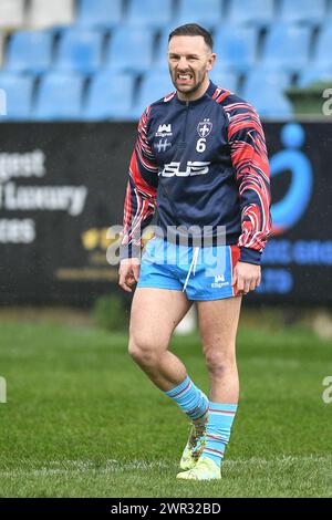 Featherstone, Großbritannien. März 2024. Wakefield Trinity's Luke Gale. Rugby League Betfred Challenge Cup, Featherstone Rovers vs Wakefield Trinity im Millennium Stadium, Featherstone, UK Credit: Dean Williams/Alamy Live News Stockfoto