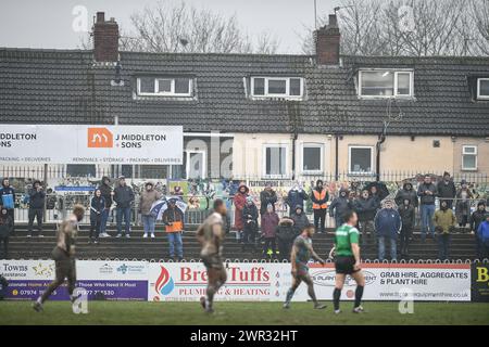 Featherstone, Großbritannien. März 2024. Allgemeine Ansicht. Rugby League Betfred Challenge Cup, Featherstone Rovers vs Wakefield Trinity im Millennium Stadium, Featherstone, UK Credit: Dean Williams/Alamy Live News Stockfoto