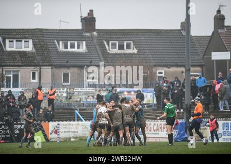 Featherstone, Großbritannien. März 2024. Frakas. Rugby League Betfred Challenge Cup, Featherstone Rovers vs Wakefield Trinity im Millennium Stadium, Featherstone, UK Credit: Dean Williams/Alamy Live News Stockfoto