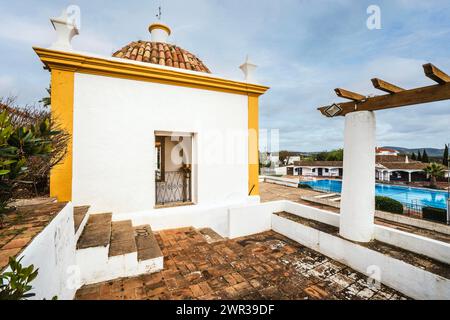 Park namens Jardim da Verbena in Sao Bras de Alportel, Algarve, Portugal Stockfoto