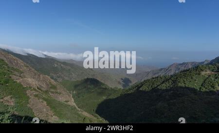 Erkunden Sie das versteckte Juwel der Kanarischen Inseln mit dieser malerischen Landschaft. Stockfoto