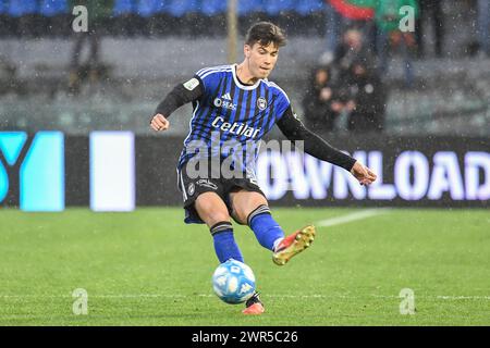 Pietro Beruatto (Pisa) während des Spiels Pisa SC gegen Ternana Calcio, italienischer Fußball Serie B in Pisa, Italien, 09. März 2024 Stockfoto