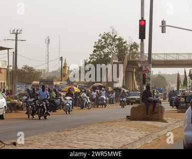 Stadtansicht von Ouagadougou, 04.03.2024.Fotografiert im Auftrag des Bundesministeriums für wirtschaftliche Zusammenarbeit und Entwicklung. Ouagadougou Burkina Faso *** Stadtansicht von Ouagadougou, 04 03 2024 im Auftrag des Bundesministeriums für wirtschaftliche Zusammenarbeit und Entwicklung Ouagadougou Burkina Faso Urheberrecht: xUtexGrabowskyxBMZxphotothek.dex Stockfoto