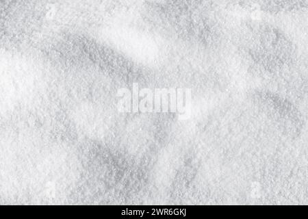 Weißer Sanddetails nahtlose Textur Hintergrund Draufsicht Stockfoto