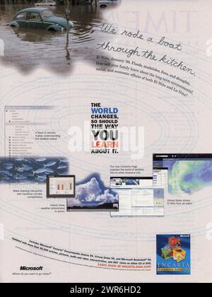 Vintage-Magazin „Time“ vom 23. November 1998, USA Stockfoto