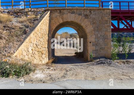 Via Verde in Almanzora Andalusien Spanien Stockfoto