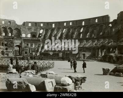 Filmnegativ mit Aufnahme von Rom, anonym, Rom, ca. 1907 - ca. 1935, Höhe ca. 90 mm x Breite ca. 120 mm, Foto Stockfoto