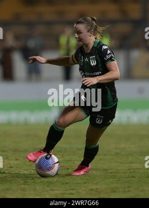 Lilyfield, Australien. März 2024. Aimee Elise Medwin von Western United FC wird während des Spiels der Liberty A-League 2023-24 in der 19. Runde zwischen Sydney FC und Western United FC im Leichhardt Oval gesehen. Endstand Sydney FC 3:1 Western United FC. Quelle: SOPA Images Limited/Alamy Live News Stockfoto