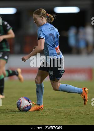 Lilyfield, Australien. März 2024. Abbey Rae Lemon vom Sydney FC wird während des Spiels der Liberty A-League 2023-24 in der Runde 19 zwischen Sydney FC und Western United FC im Leichhardt Oval gesehen. Endstand Sydney FC 3:1 Western United FC. Quelle: SOPA Images Limited/Alamy Live News Stockfoto