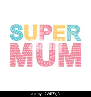 Niedliche Grußkarten für Babys im schlichten skandinavischen Stil und in Pastellfarben. Babyplakate, Karten, Kleidung, Kinderzimmer Stock Vektor