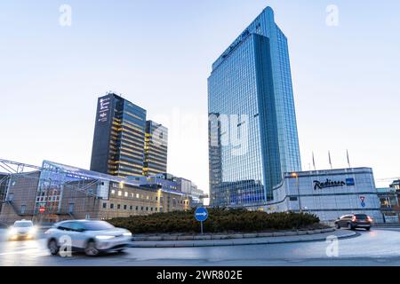 Oslo 20240306. Radisson Blu Plaza Hotel in Oslo. Foto: Paul Kleiven / NTB Stockfoto