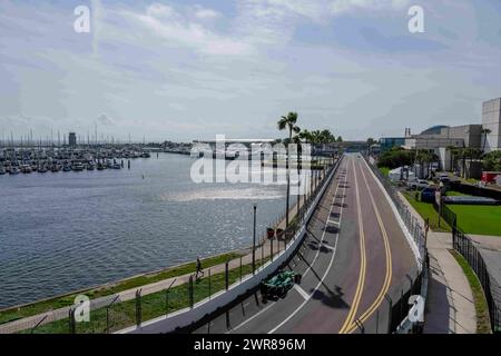 St. Petersburg, FL, USA. März 2024. Die St. Petersburg Temporary Course ist Austragungsort der INDYCAR Series für den Firestone Grand Prix von St. Petersburg in St. Petersburg, FL. (Credit Image: © Walter G Arce SR Grindstone Medi/ASP) NUR REDAKTIONELLE VERWENDUNG! Nicht für kommerzielle ZWECKE! Stockfoto