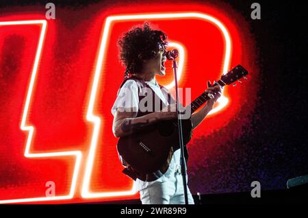 LP (Laura Pergolizzi) beim Release Athens Festival in Plateia Nerou/Griechenland, Juni 2022 Stockfoto