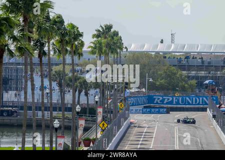 St. Petersburg, FL, USA. März 2024. Die St. Petersburg Temporary Course ist Austragungsort der INDYCAR Series für den Firestone Grand Prix von St. Petersburg in St. Petersburg, FL. (Credit Image: © Walter G Arce SR Grindstone Medi/ASP) NUR REDAKTIONELLE VERWENDUNG! Nicht für kommerzielle ZWECKE! Stockfoto