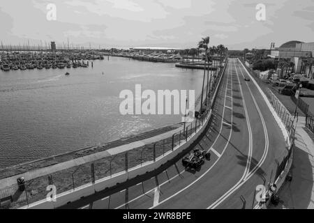 St. Petersburg, FL, USA. März 2024. PIETRO FITTIPALDI (30) aus Miami, Florida, reist während eines Trainings zum Firestone Grand Prix von St. durch die Kurven Petersburg am St.. Petersburg temporärer Kurs in St. Petersburg FL. (Credit Image: © Walter G Arce SR Grindstone Medi/ASP) NUR REDAKTIONELLE VERWENDUNG! Nicht für kommerzielle ZWECKE! Stockfoto