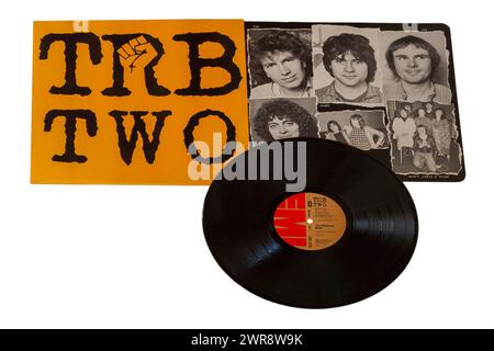 Tom Robinson Band TRB zwei Schallplatten-Album-Cover isoliert auf weißem Hintergrund - 1979 TRB2 Stockfoto