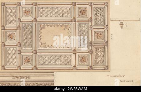 Porträt von Nicolas de la Fauconnière de Catinat, Druckerei: Anonym, 1717, Papier, Gravur, Höhe 230 mm x Breite 160 mm, bedruckt Stockfoto