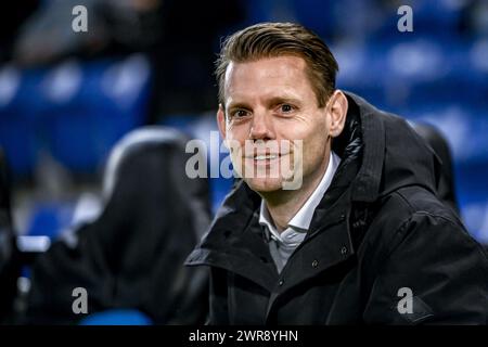 Doetinchem, Nederland. März 2024. DOETINCHEM, 11-03-2024, Stadion de Vijverberg, Fußball, niederländische Eredivisie, Saison 2023/2024, Spiel zwischen de Graafschap und Jong Ajax. Jong Ajax Trainer Dave Vos Credit: Pro Shots/Alamy Live News Stockfoto