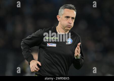 Roma, Italien. März 2024. Gianluca Aureliano während des Fußballspiels der Serie A Tim zwischen Latium und Udinese im Olympiastadion Roms, Italien - Montag, 11. März 2024 - Sport Soccer ( Foto: Alfredo Falcone/LaPresse ) Credit: LaPresse/Alamy Live News Stockfoto