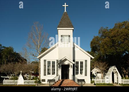 Katholische Kirche Our Lady Star of the Sea in St. Marys, Georgia, USA Stockfoto