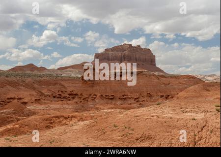 Wild Horse Butte im Goblin Valley State Park, Utah Stockfoto