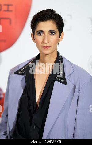 Madrid. Spanien. 20240311 nimmt Alba Flores am 11. März 2024 in Madrid, Spanien, an der 32. „Union de Actores y Actrices“ Awards – Red Carpet bei Circo Price Teil Stockfoto