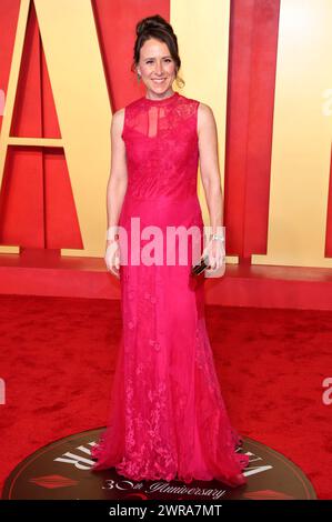 Anne Wojcicki bei der Vanity Fair Oscar Party 2024 anlässlich der 96. Oscar-Verleihung im Wallis Annenberg Center for the Performing Arts. Beverly Hills, 10.03.2024 Stockfoto