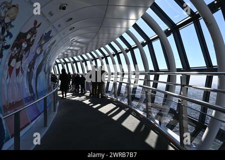 Tokyo Skytree tembo galleria – Sumida City, Tokio, Japan – 27. Februar 2024 Stockfoto