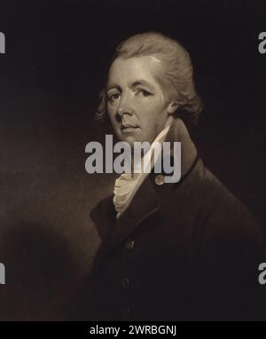 William Pitt, Earl of Chatham, Kopf-und-Schultern-Porträt, nach links gerichtet, gemalt von W. Owen, graviert von H. S. goed., Hodges, C. H. (Charles Howard), 1764-1837, Stecher, 1799, Pitt, William, 1759-1806, Mezzotints, 1790-1800., Hochformatdrucke, 1790-1800, Mezzotts, 1790-1800, 1 Druck: mezzotint Stockfoto