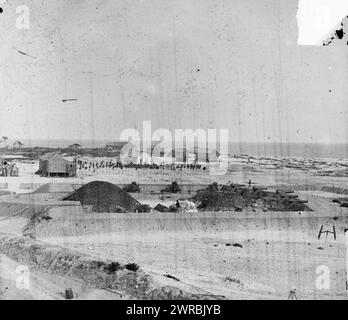 Bay Point, South Carolina. Fort Beauregard, O'Sullivan, Timothy H., 1840-1882, Fotograf, 1861 Nov., Vereinigte Staaten, Geschichte, Bürgerkrieg, 1861-1865, Glas-negative, 1860-1870, 1 negativ: Glas, feuchtes Kollodion Stockfoto