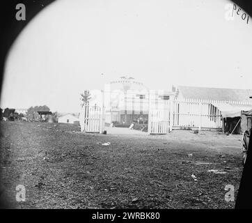 Alexandria, Virginia. Soldiers Rest, zwischen 1861 und 1869, Vereinigte Staaten, Geschichte, Bürgerkrieg, 1861-1865, Glas-negative, 1860-1870, 1 negativ: Glas, feuchtes Kollodion Stockfoto